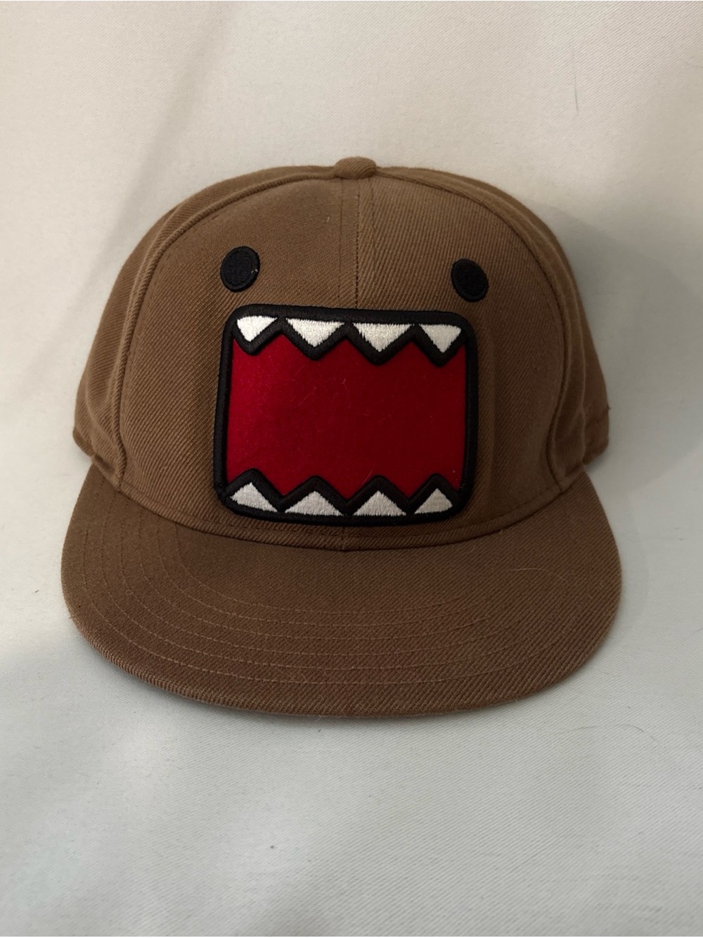 DOMO Anime Brown Snapback Hat